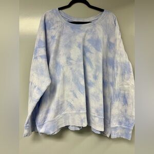 Athleta Sundown Tie Dye Sweatshirt size 3XL